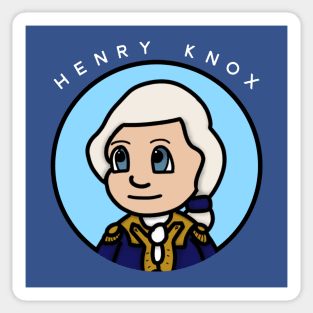 Chibi Henry Knox 3 Sticker